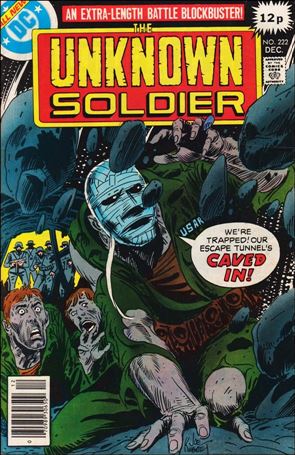 Unknown Soldier (1977)  issue 222-B UK Price Cover