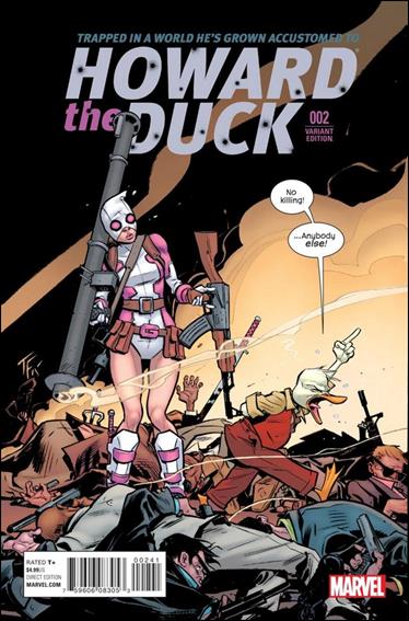 Howard the Duck (2016) issue 2-D Tom Fowler 1:25 Gwenpool Cover