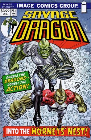 Savage Dragon (1993) issue 261-B Retro Trade Dress Cover