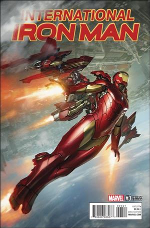 International Iron Man issue 3-B Skan 1:25 Cover