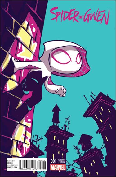 Spider-Gwen (2015/12) issue 1-F Skottie Young Baby Cover
