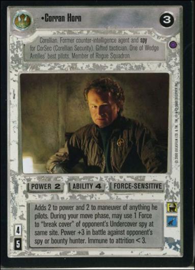 Star Wars: Reflections II: Expanding the Galaxy (Base Set) card 96 Corran Horn