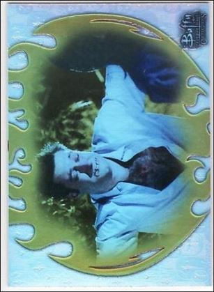 Buffy the Vampire Slayer: Connections (Parallel Foil Base Set) card BC-36 Willow + Warren: Evil Connection