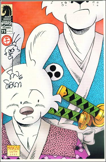 Usagi Yojimbo (1996) issue 75-B Retailer Appreciation (Signed by Stan Sakai) w/COA