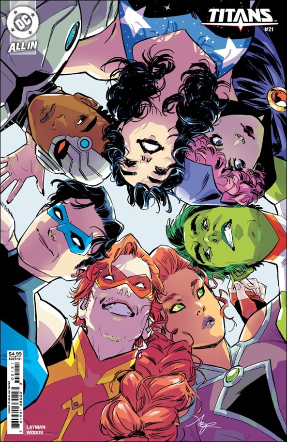 Titans (2023) issue 21-C Amy Reeder Cardstock Cover