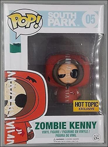 Pop! South Park figure 5 Zombie Kenny