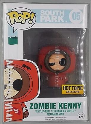 Pop! South Park figure 5 Zombie Kenny
