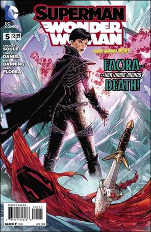 Superman/Wonder Woman issue 5 Tony Daniel Standard Cover