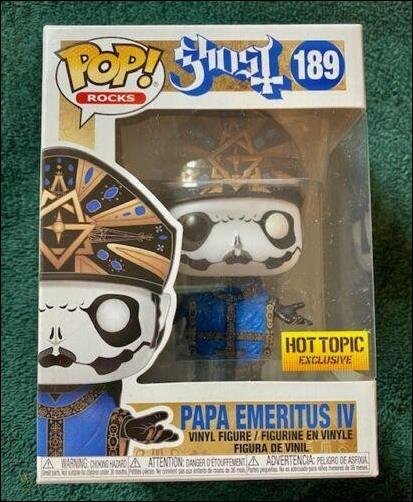 Pop! Rocks figure 189 Papa Emeritus IV