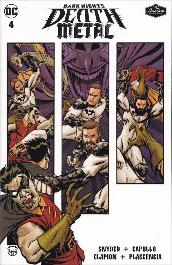 Dark Nights: Death Metal issue 4-K Dave Johnson Loma Vista Cardstock Cover