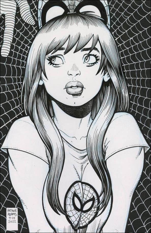 Amazing Spider-Man (2022) issue 26-T Art Adams Ultimate Comics Exclusive B&W Cover