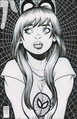 Amazing Spider-Man (2022) issue 26-T Art Adams Ultimate Comics Exclusive B&W Cover