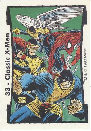 Todd McFarlane Series II (Base Set) card 33 Classic X-Men