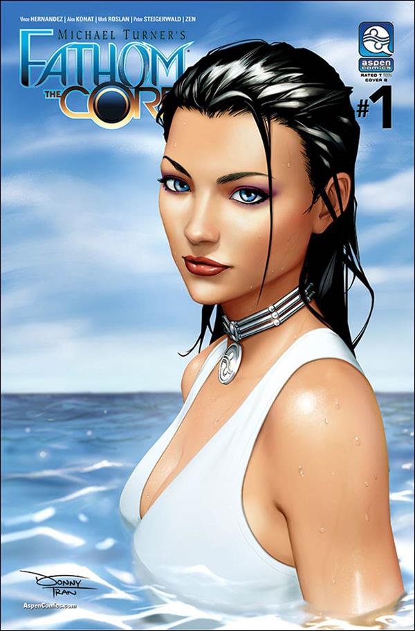 Fathom: The Core issue 1-B Donny Tran Cover