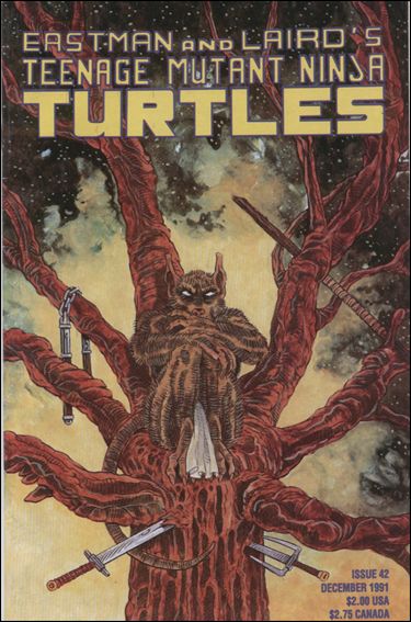 Teenage Mutant Ninja Turtles (1984) issue 42 Wraparound Cover