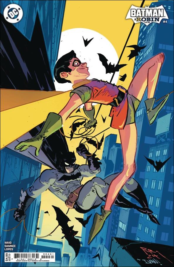Batman and Robin: Year One  issue 4-C Riley Rossmo Cardstock Cover