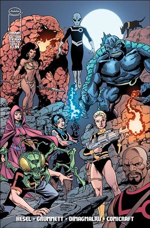 Section Zero (2019) issue 2-B George Perez Cover