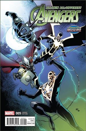 All-New, All-Different Avengers issue 9-C Khoi Pham Horsemen of Apocalypse Cover