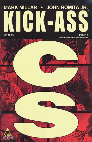 Kick-Ass (2008) issue 3-D "Umpteenth" Printing (Middle Right Cover)