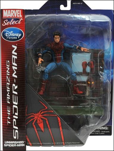 Marvel Select figure 70-B Unmasked Spider-Man
