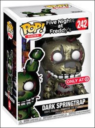 POP! Games figure 242 Dark Springtrap
