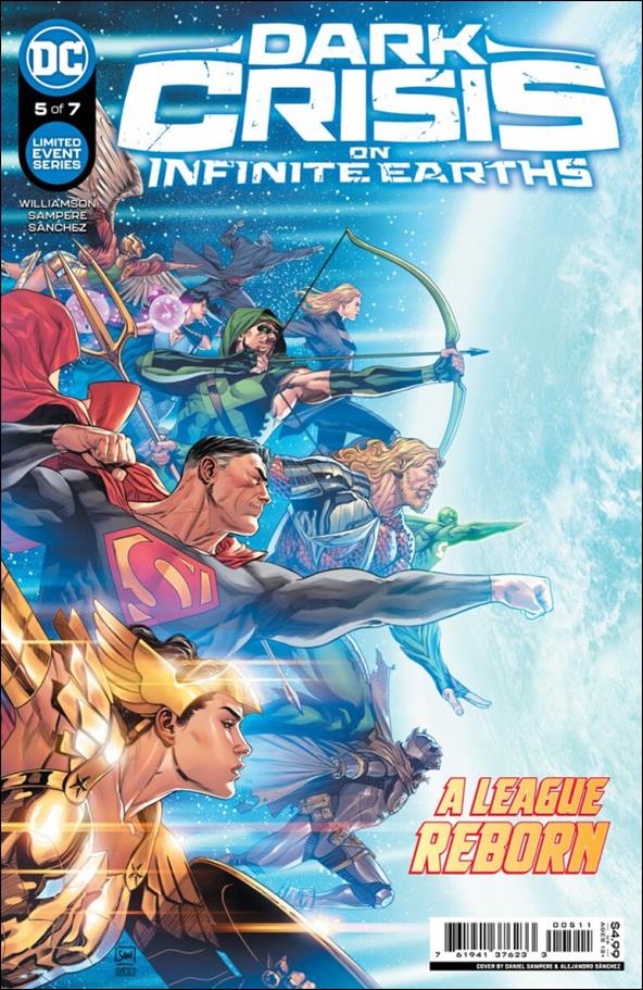 Dark Crisis issue 5 Daniel Sampere Cover