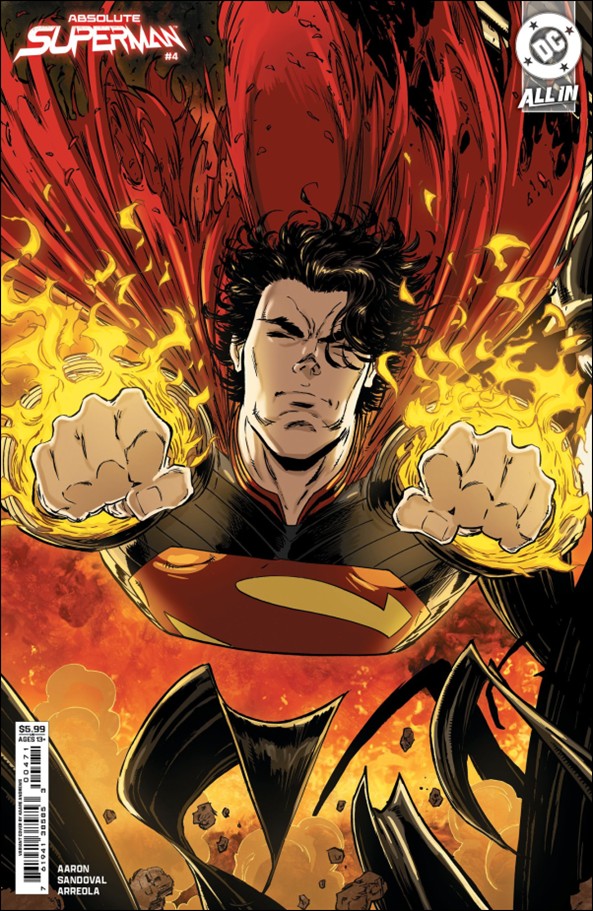 Absolute Superman issue 4-D Kaare Andrews Cardstock Cover
