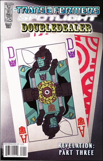 Transformers Spotlight issue nn18-B Doubledealer - Nick Roche Standard Cover