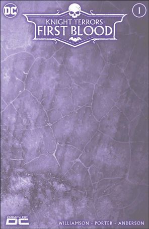 Knight Terrors: First Blood issue 1-D Blank Cardstock Cover