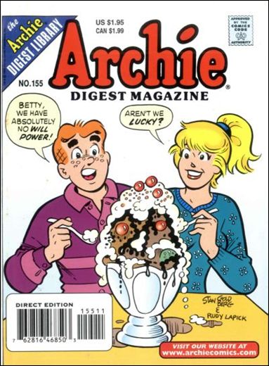 Archie Comics Digest Magazine issue 155-Z-INVALID