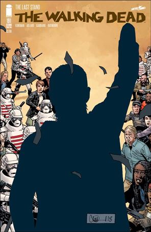 Walking Dead (2003) issue 191-B Second Printing Cover