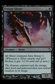 Magic the Gathering: Premium Deck Series: Slivers (Base Set) card 6 Frenzy Sliver