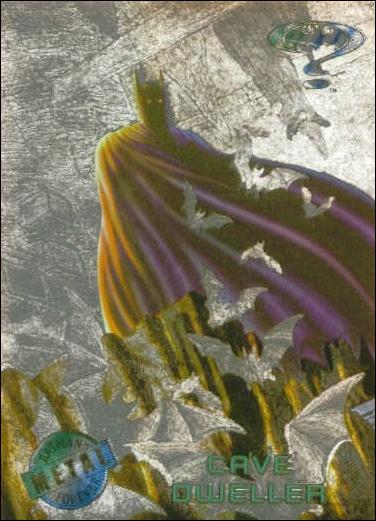 Batman Forever Metal (Parallel Silver Flasher Set) card 28 Cave Dweller