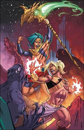 Book of Lyaxia issue 3-B Collette Turner Cover
