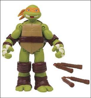Teenage Mutant Ninja Turtles (2012) figure 90-B  Tongue-Poppin' Mikey (Loose)