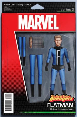 Great Lakes Avengers issue 1-D John Tyler Christopher Action Figure Cover