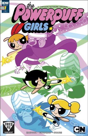 Powerpuff Girls (2016) issue 1-E Derek Charm Fried Pie Cover