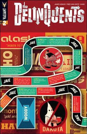 Delinquents issue 2-C Juan Doe 1:20 Board Game Cover