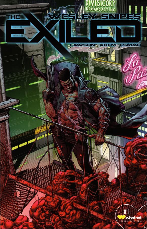 Exiled (2023) issue 1 Rob Willis Cover