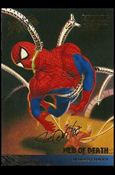 Fleer Ultra Spider-Man (Gold-Foil Signature Parallel Base Set) card 96 Web of Death