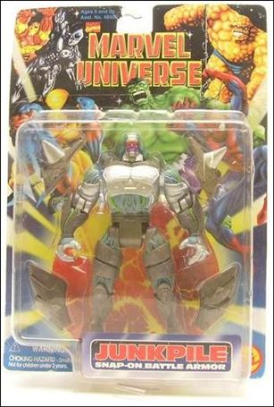 Marvel Universe (1996) figure 29 Junkpile (with Snap-On Battle Armor)