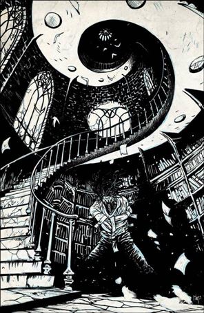 Vanish issue 5-F Daniel Warren Johnson 1:50 Raw Cover