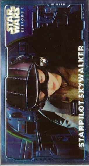 Star Wars: Episode I Widevision: Series 2 (Embossed Foil Subset) card H-E5 Starpilot Skywalker