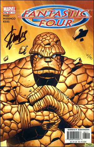 Fantastic Four (1998) issue 61-B Dynamic Forces (Signed by Stan Lee) 1/8