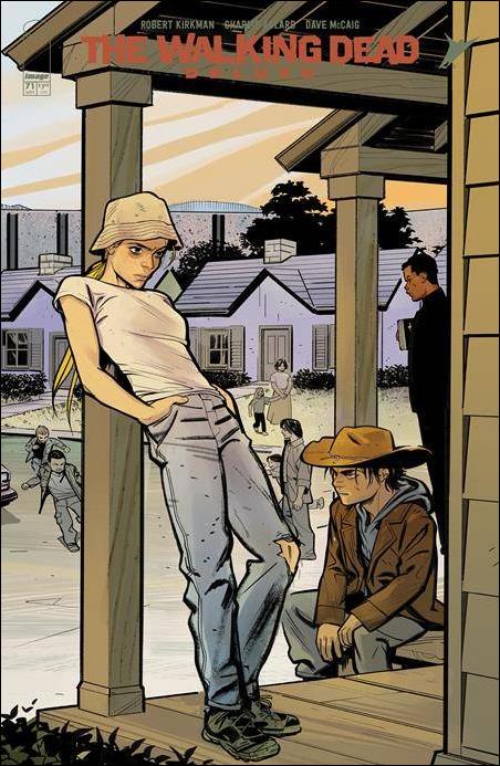 Walking Dead Deluxe issue 71-C Conor Hughes Cover