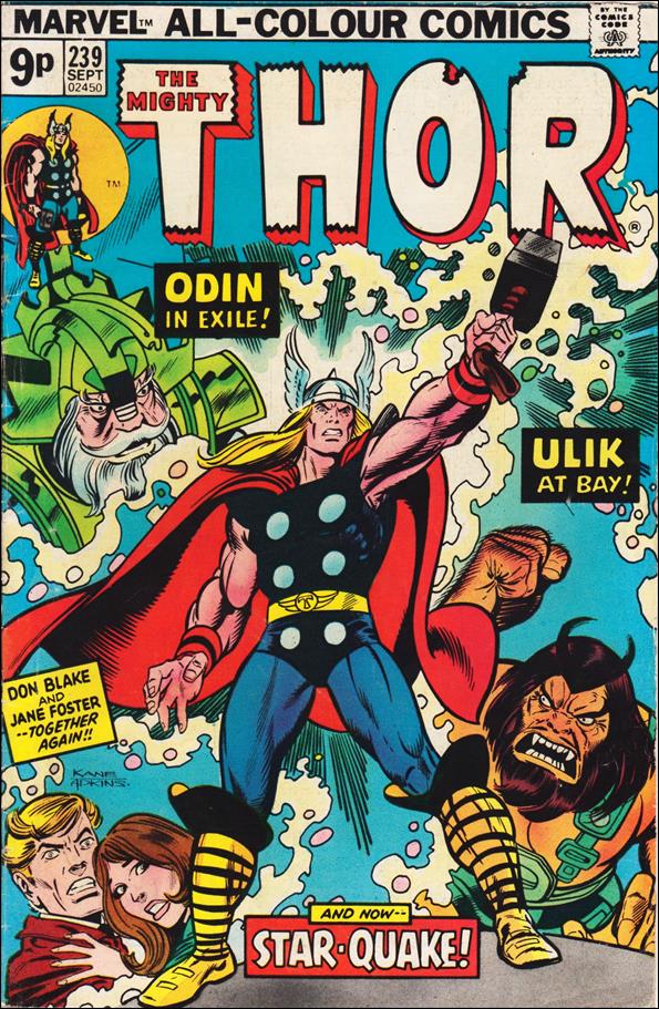 Thor (1966) issue 239-B UK Price Cover