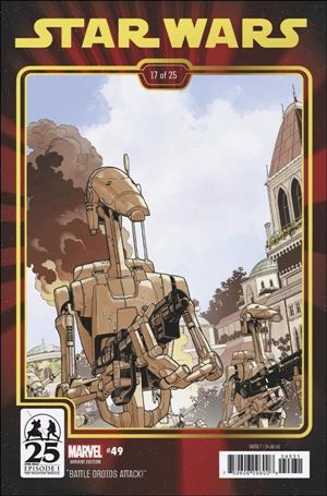 Star Wars (2020) issue 49-B Chris Sprouse Phantom Menace 25th Ann. Cover