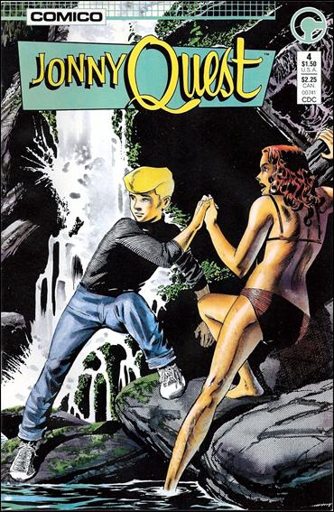 Jonny Quest (1986) issue 4 Wraparound Cover