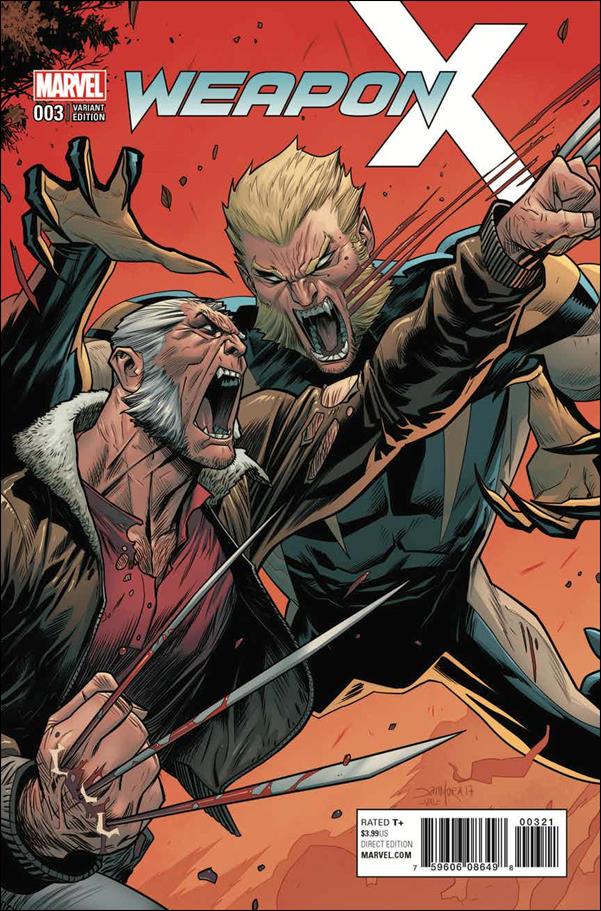 Weapon X (2017) issue 3-B Dan Mora Cover