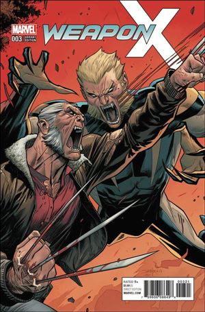Weapon X (2017) issue 3-B Dan Mora Cover
